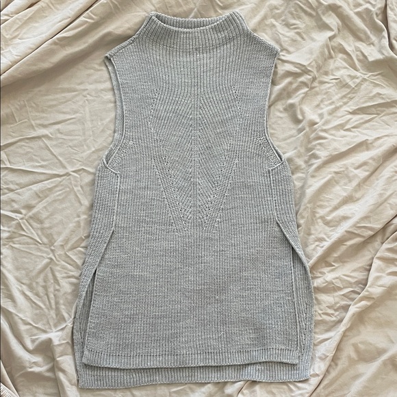 Topshop Sweater Vest Tunic - Picture 1 of 4